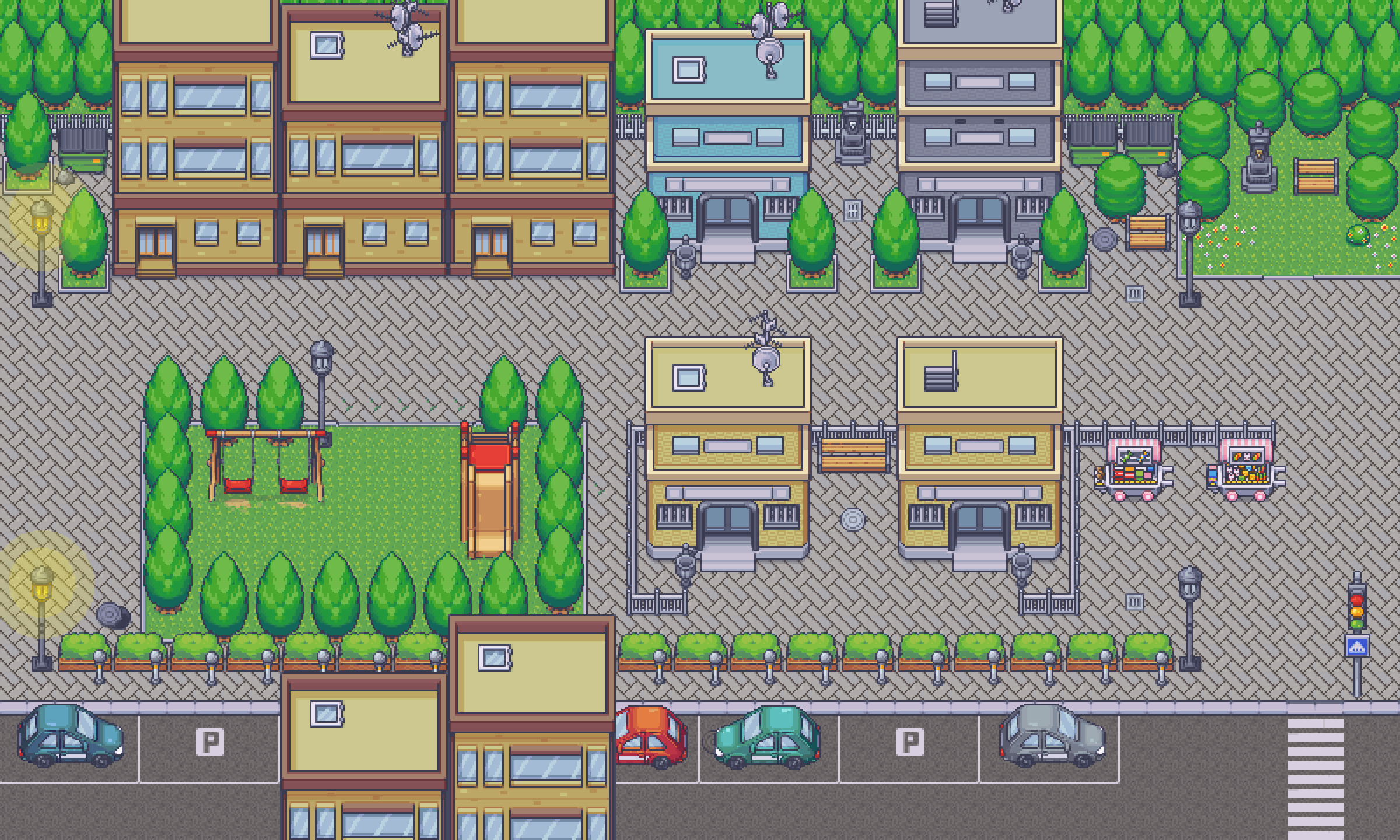 Rigworld town